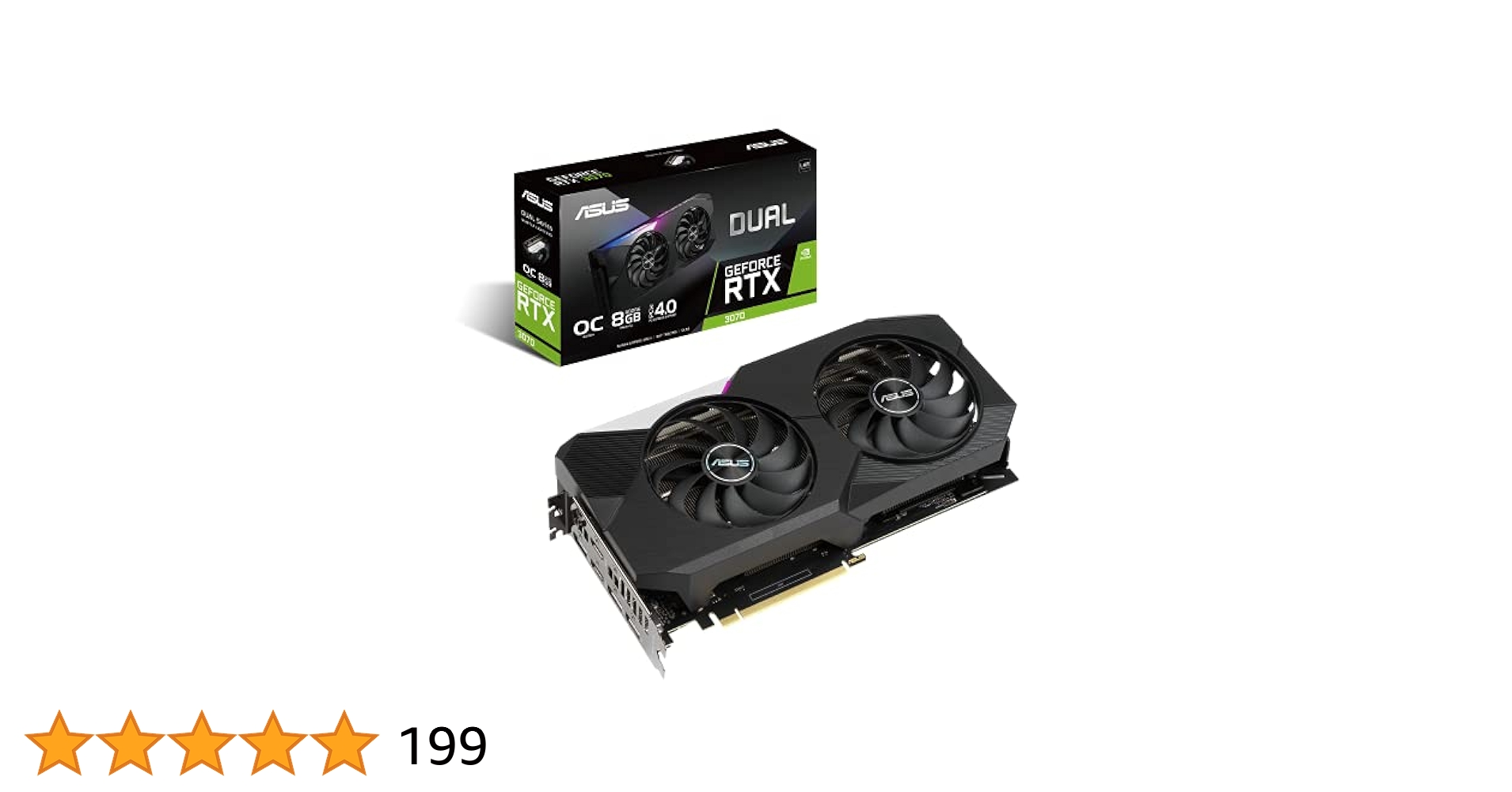 Amazon | ASUS デュアルNVIDIA GeForce RTX 3070 V2 OC